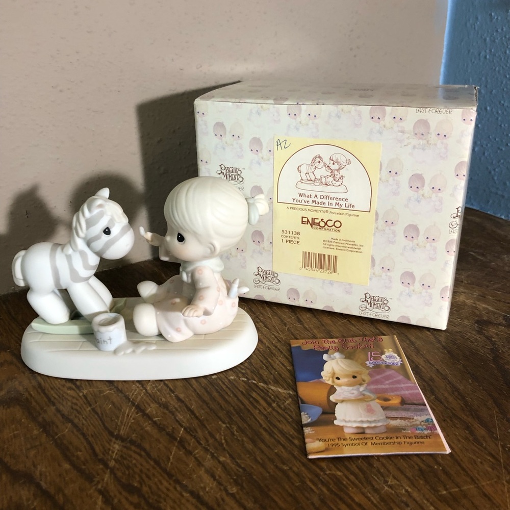 Precious Moments “What a Difference You’ve Made in My Life” figurine